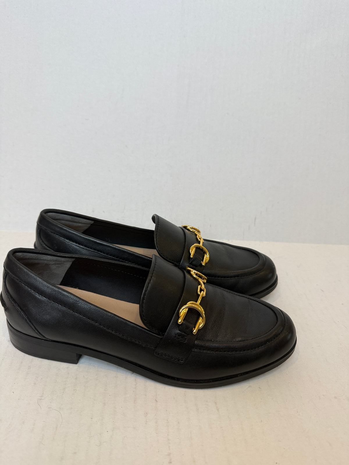 STUART WEITZMAN Leather Owen Bucle Loafers/US5.5-EU36