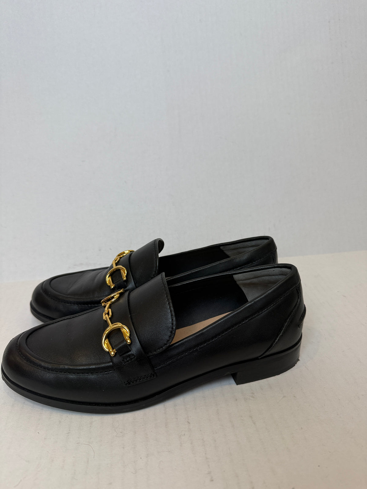 STUART WEITZMAN Leather Owen Bucle Loafers/US5.5-EU36