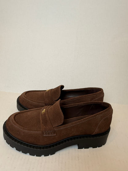 LARROUDE NWT Suki Lug Suede Loafers/US9-EU39