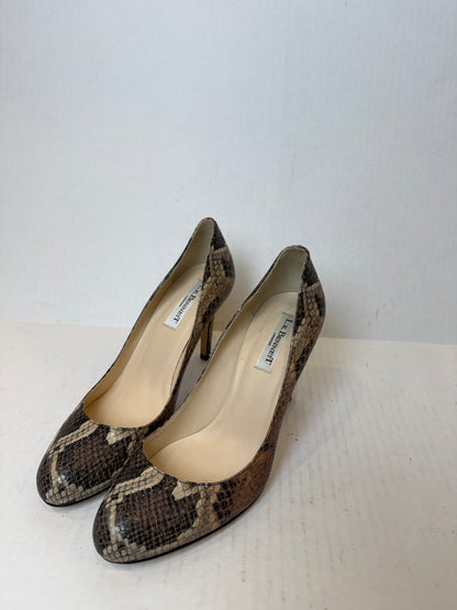 L.K.BENNETT NWT Leather Snake Pumps/7-EU38