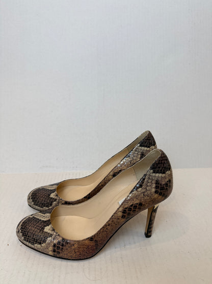 L.K.BENNETT NWT Leather Snake Pumps/7-EU38