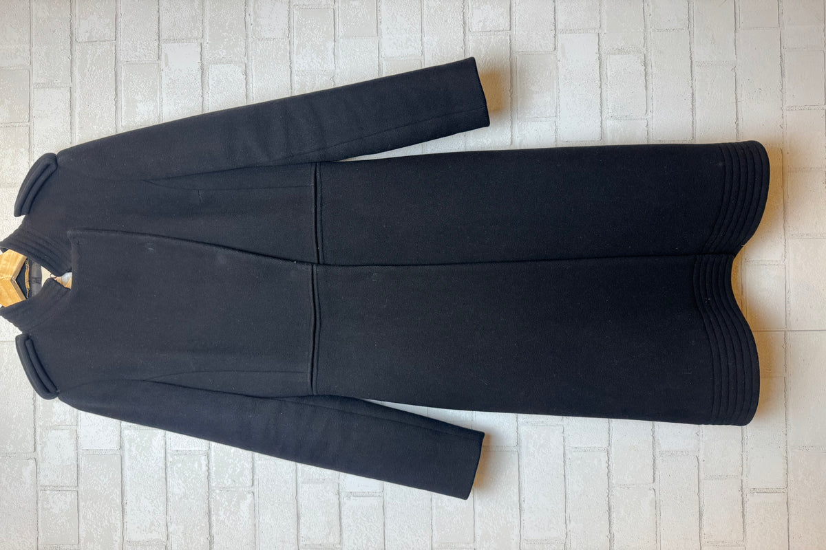 CHLOE Wool Luxury Military Style Coat / S-IT40