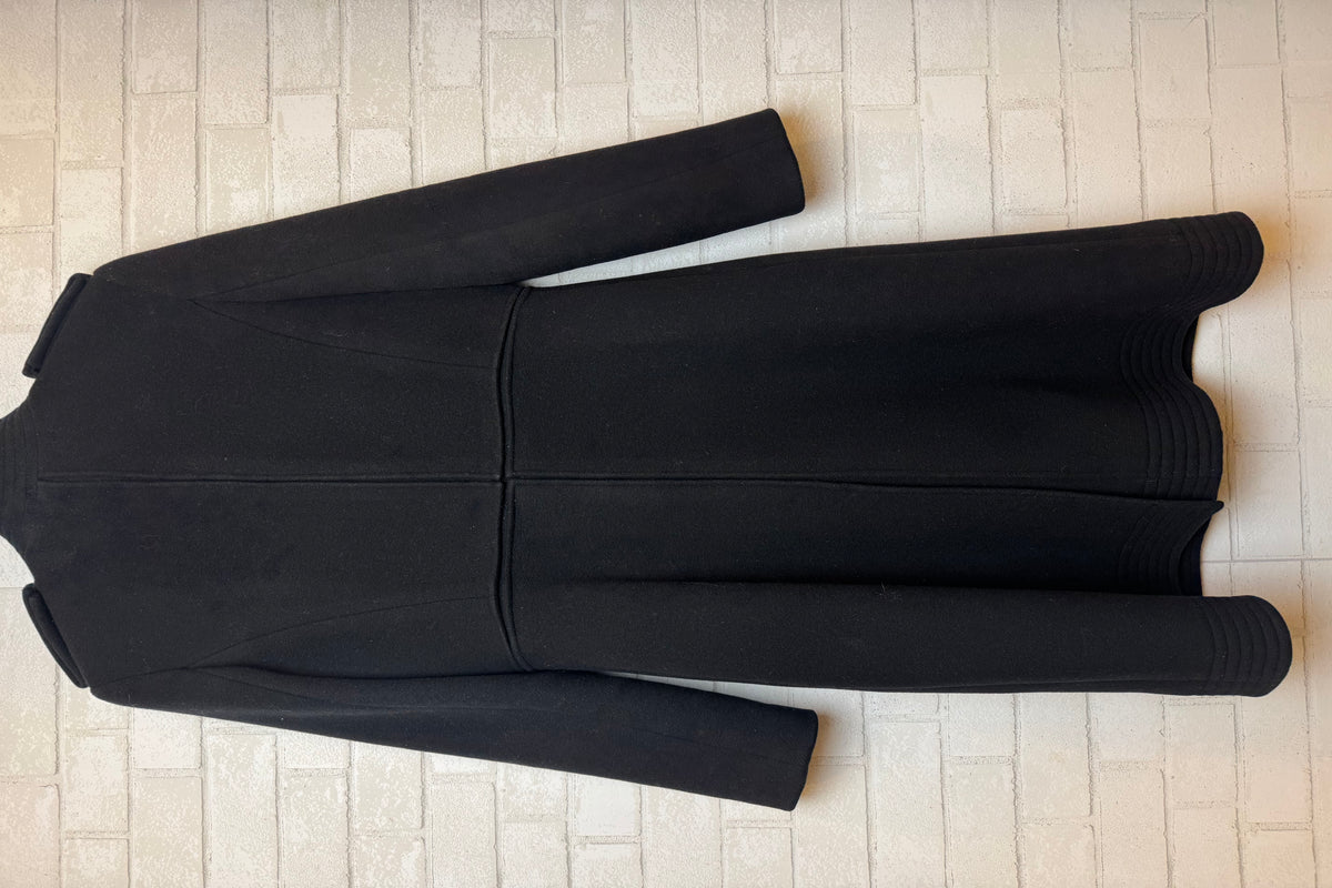 CHLOE Wool Luxury Military Style Coat / S-IT40