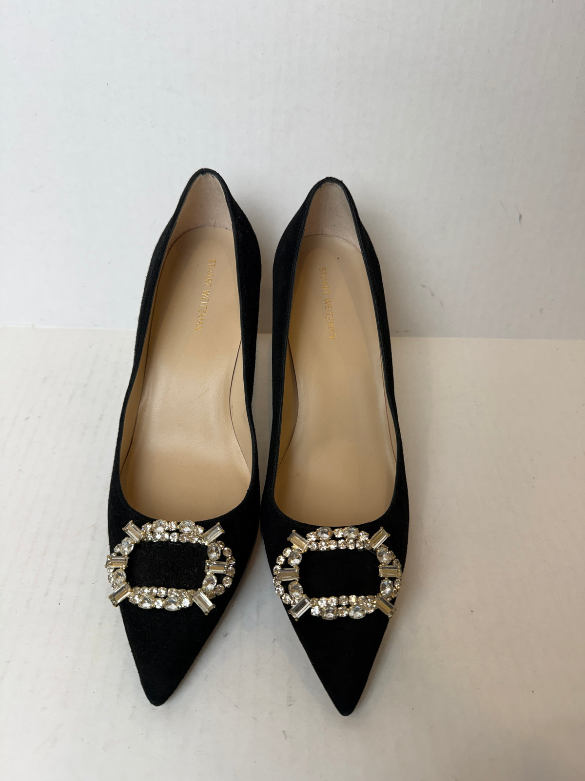 STUART WEITZMAN NWT Pointed Strass Pump/8.5-EU39