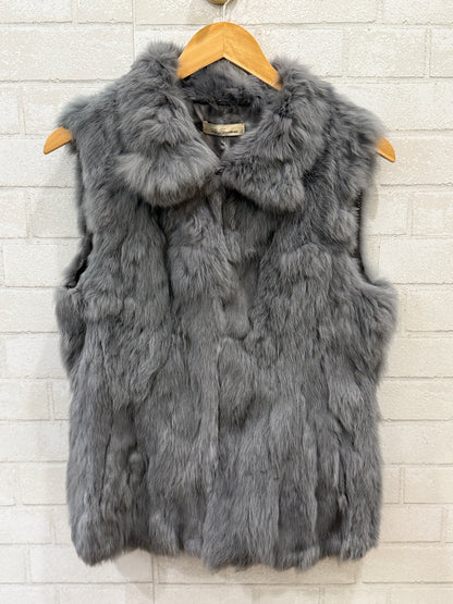 LA FIORENTINA Rabbit Fur Vest / M