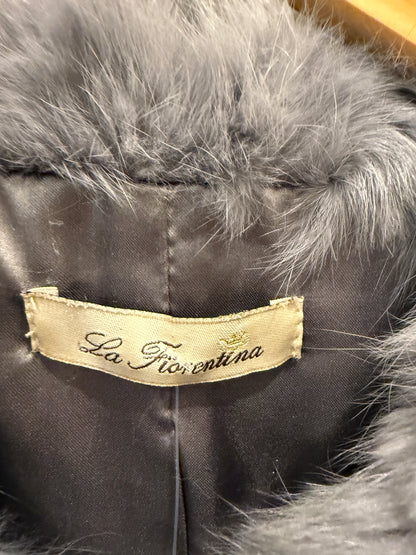LA FIORENTINA Rabbit Fur Vest / M
