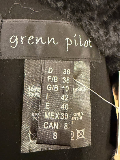 GRENN PILOT Lambskin & Sherling LS Reversible Jacket/S