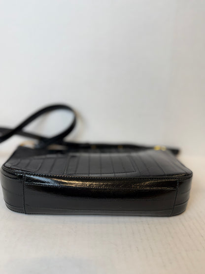 JIL SANDER Leather Medium Fold Shoulder Bag