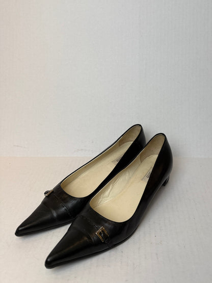 PRADA Pointed Leather Pumps/ US5.5-EU35.5