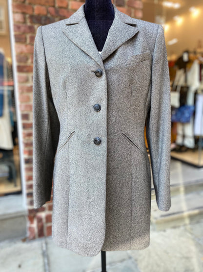 HERMES Wool Coat / L-EU42