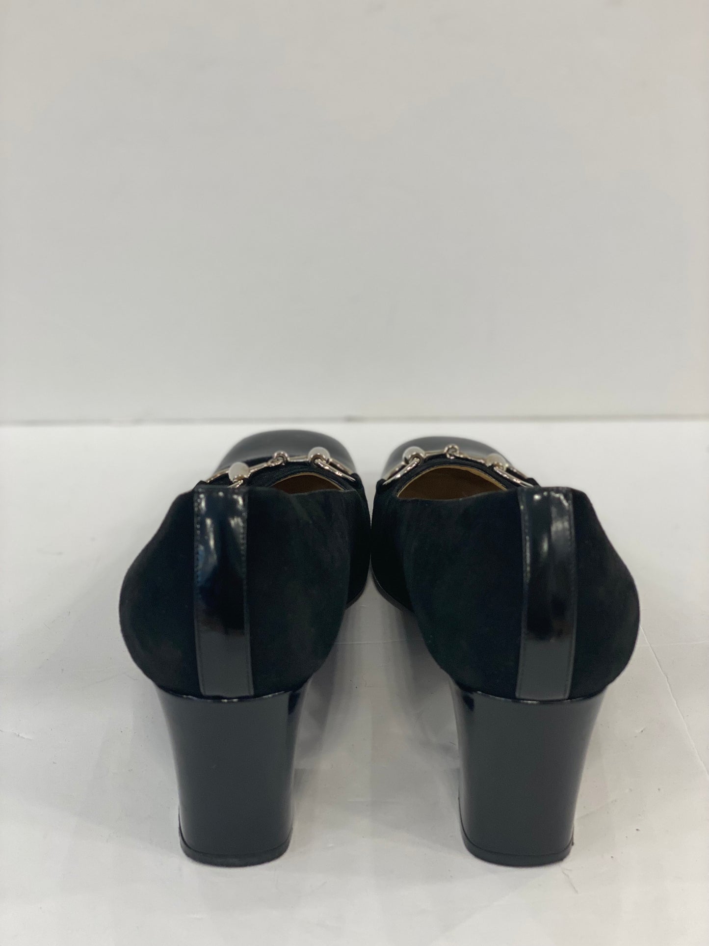 GUCCI Horsebit Bi Material Pumps / US9.5-EU40