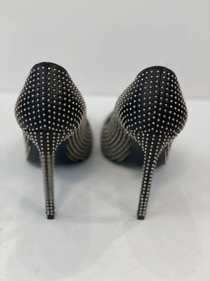 SAINT LAURENT Studded Pointy Pumps / US6-EU38