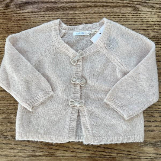 BOUTCHOU Cardigan with knots / 12M