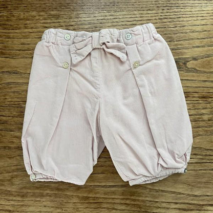 NATALYS Corduroy Shorts with Bow / 12M