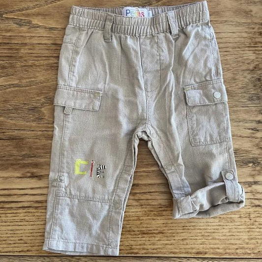 LA COMPAGNIE DES PETITS Linen Boy Pants / 12M