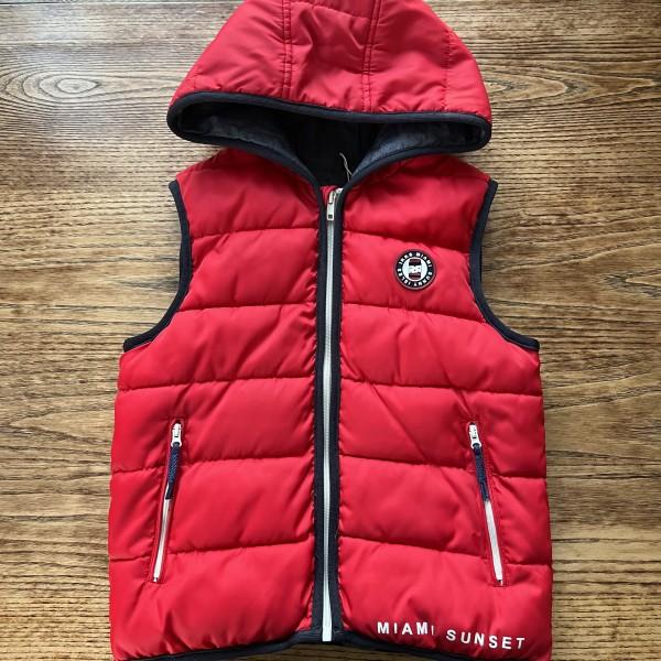 IKKS Sleeveless Puffer Jacket with Hood Size 10y