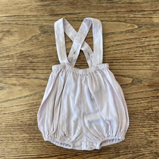 TENDRE A CROQUER Bloomer with Suspenders Size 3M