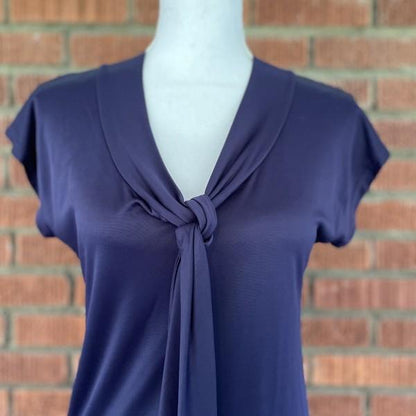 AGNES B Viscose Short Sleeves Dress SIze M
