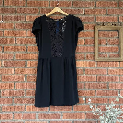 SANDRO Dress with Lace / M-L