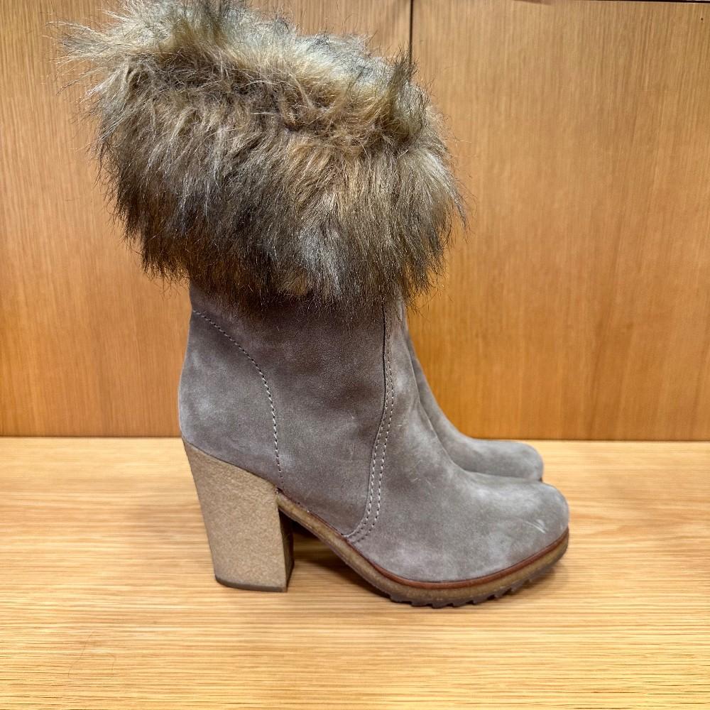 PRADA Snow Boots with faux fur Edge / US9-EU40