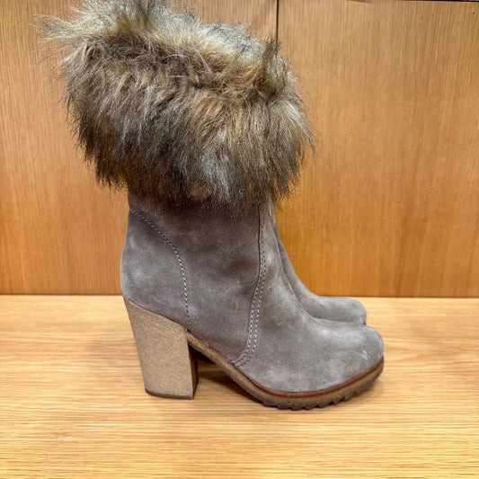 PRADA Snow Boots with faux fur Edge / US9-EU40