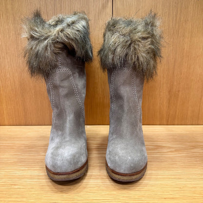 PRADA Snow Boots with faux fur Edge / US9-EU40