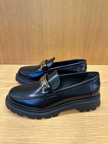 DIOR New Flat code Loafers Size US8-EU38.5