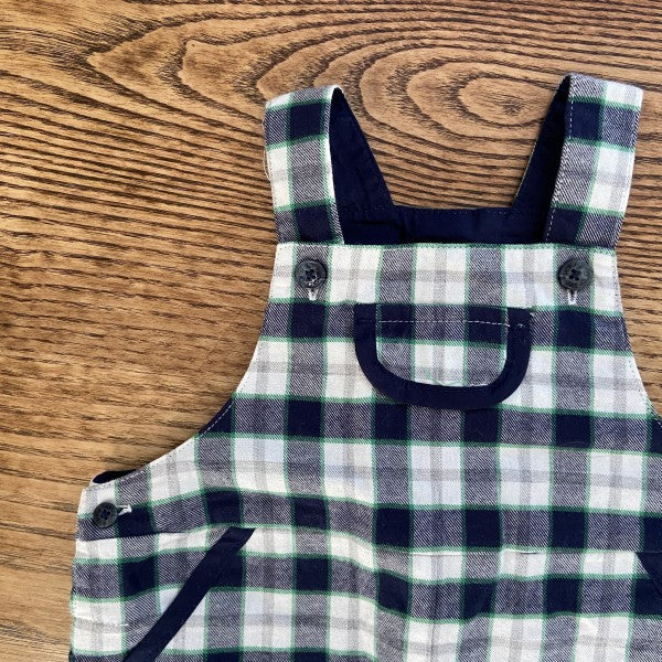JANIE AND JACK Cotton Overall / 6-12M