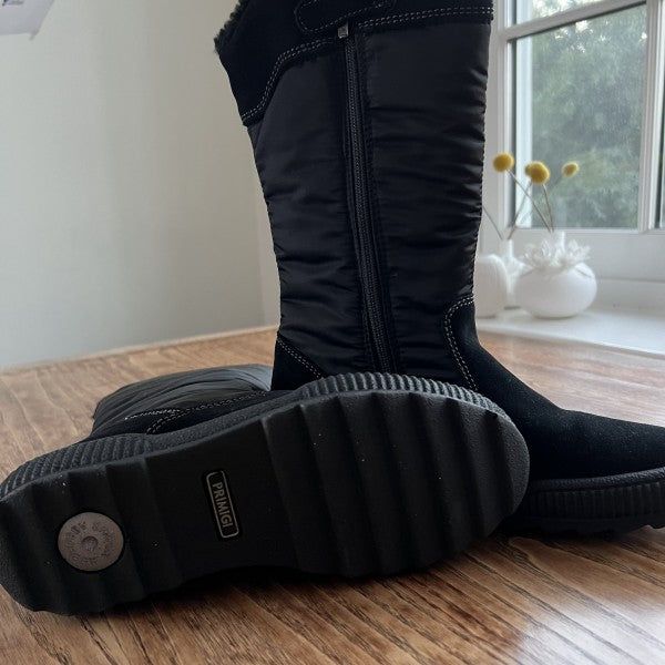 PRIMIGI High Winter Zip Boots (unworn) / 34 or US3 to 3.5