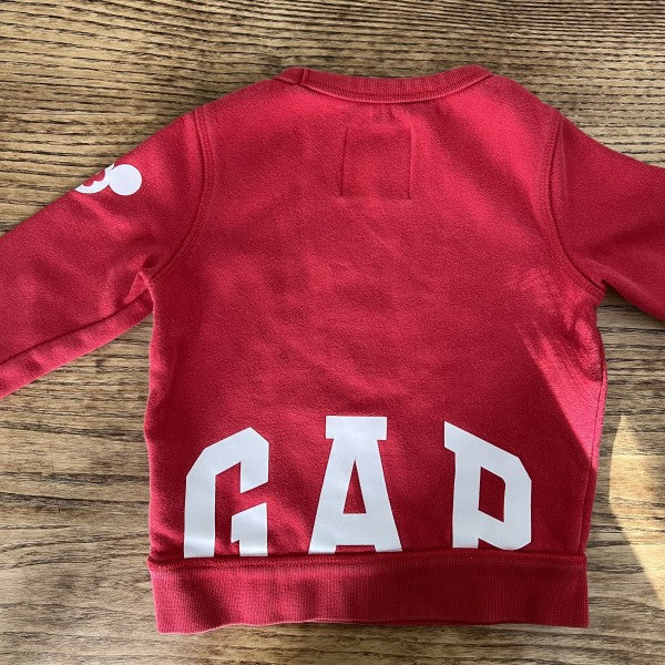 BABY GAP Disney Mickey Sweatshirt / 24M