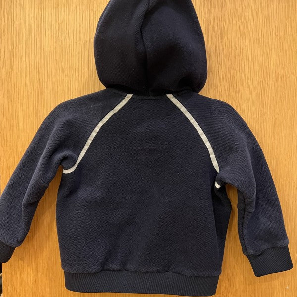 JACADI Sport Zip Cardigan Hoodie / 3Y