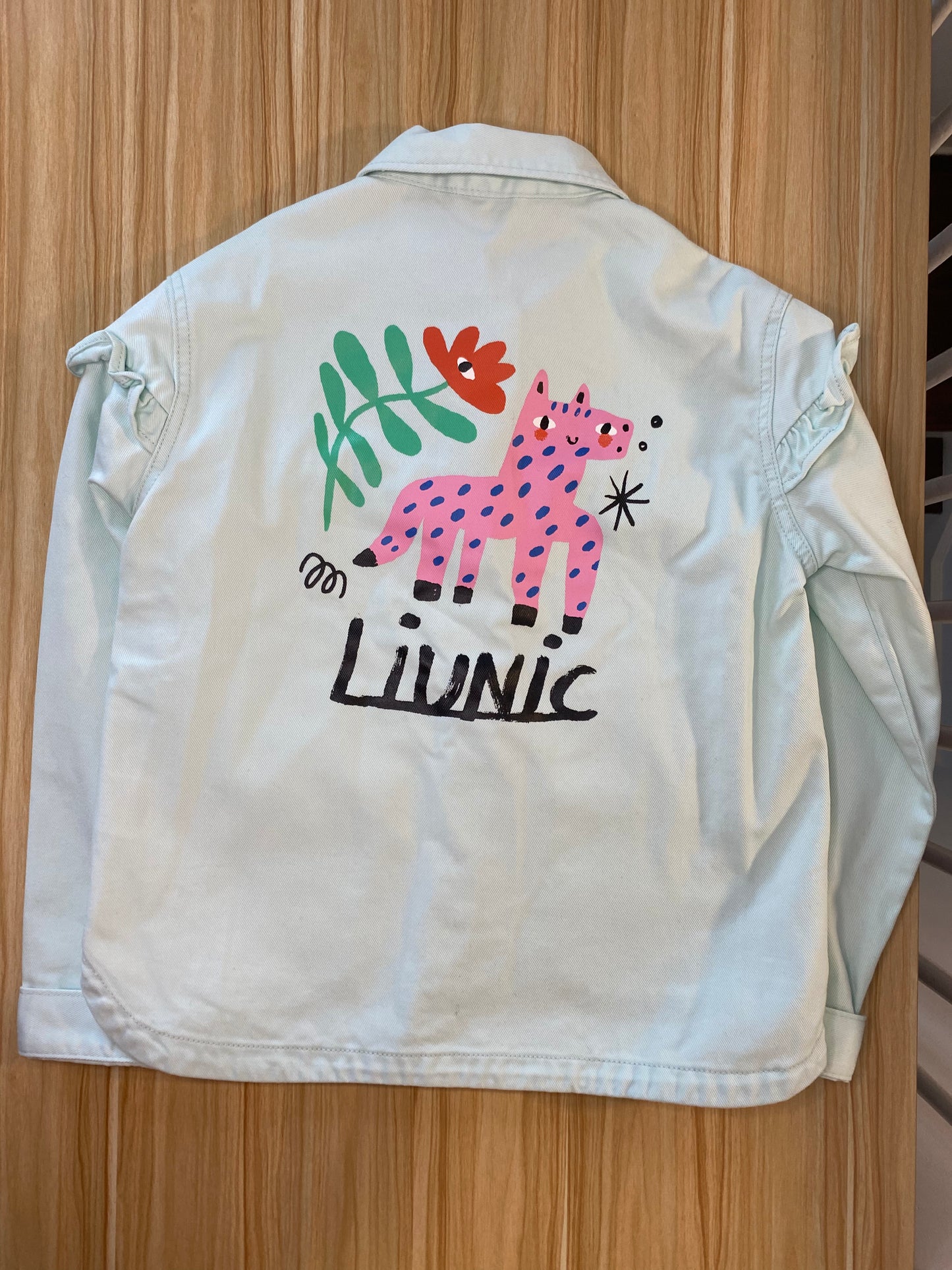 LIUNIC & H&M Denim jacket / 7-8Y