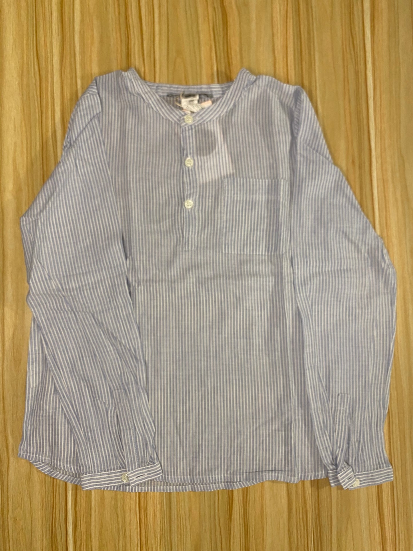 BONPOINT Shirt Mao collar / 8Y