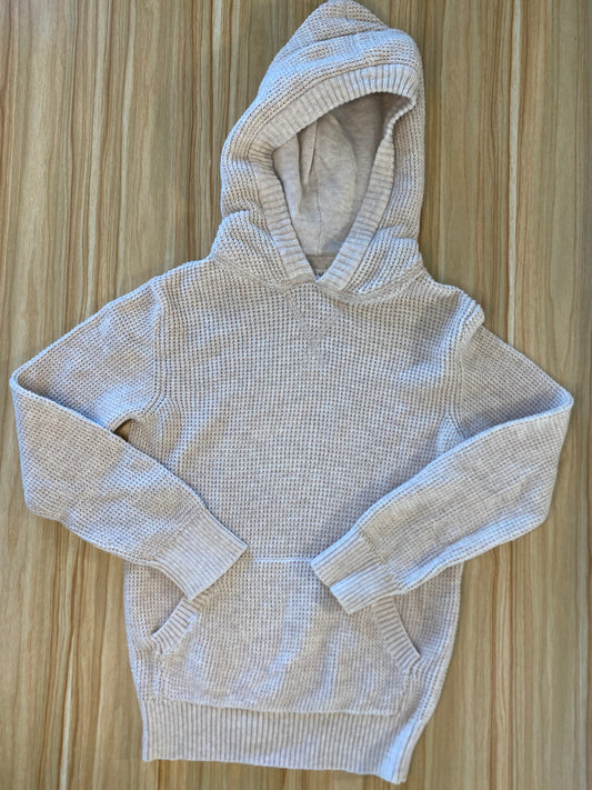 HOPE&HENRY Organic Cotton knitwear hoodie LS / 4Y