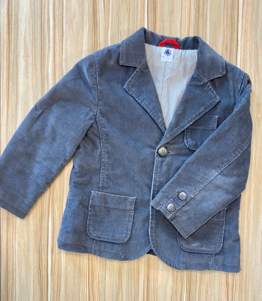 PETIT BATEAU Corduroy Blazer/ 3Y