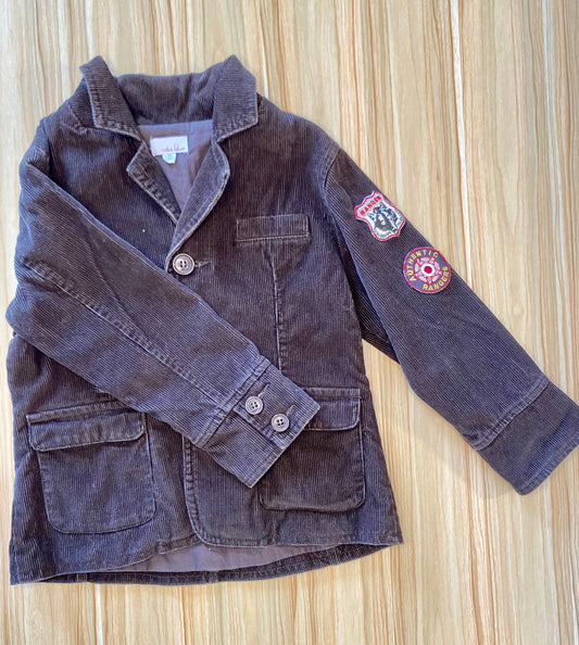 MILA BLUE Corduroy Blazer / 4Y