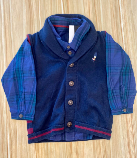 AUTOGRAPH Outfits (Shirt+Cardigan) NWT 9-12M