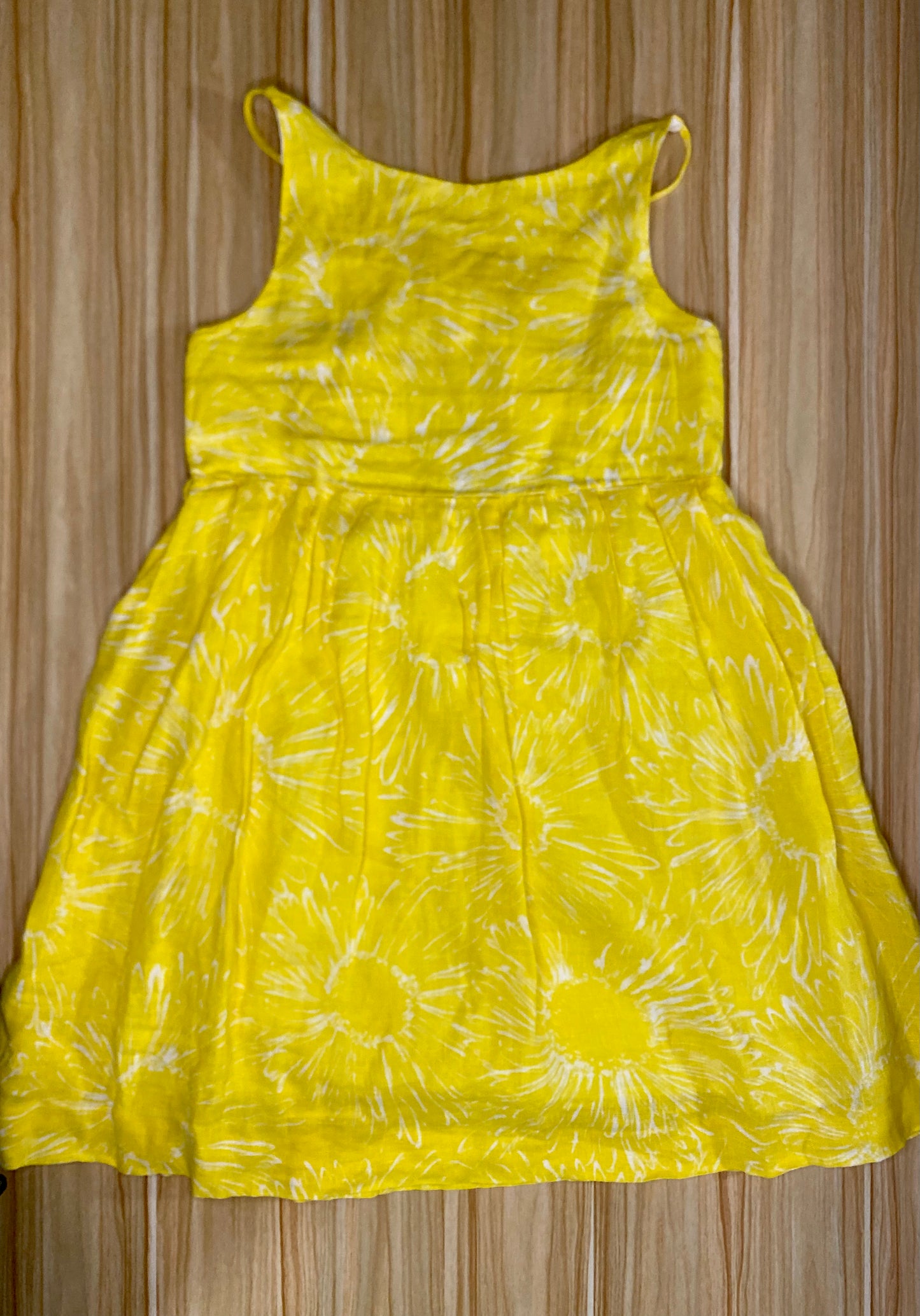 ZARA Linen Dress / 9Y
