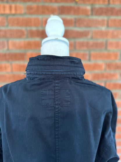 VINCE Mid Season cotton Jacket with hood / L