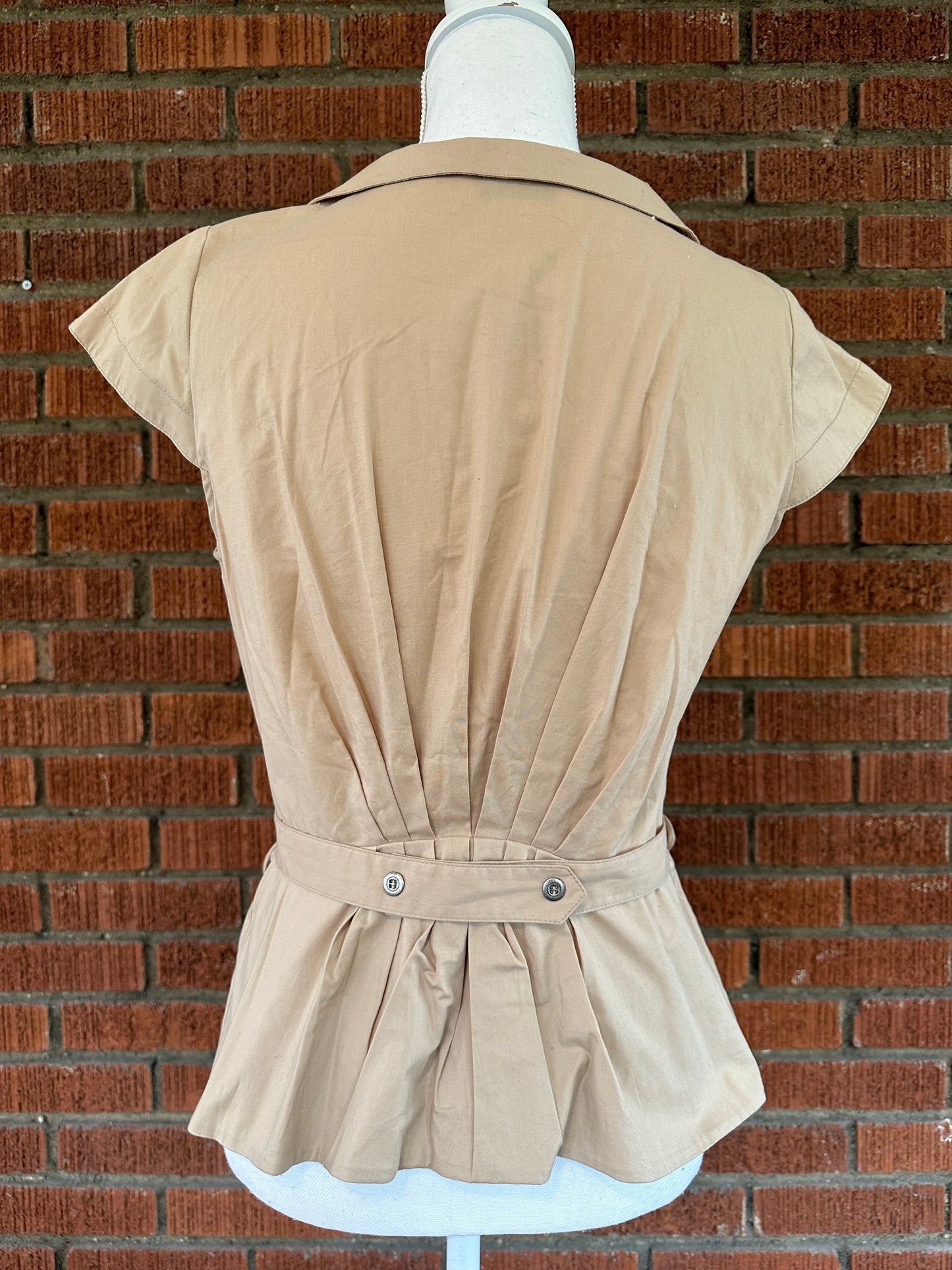 BYRON LARS Short sleeves Cotton Top / M-US8