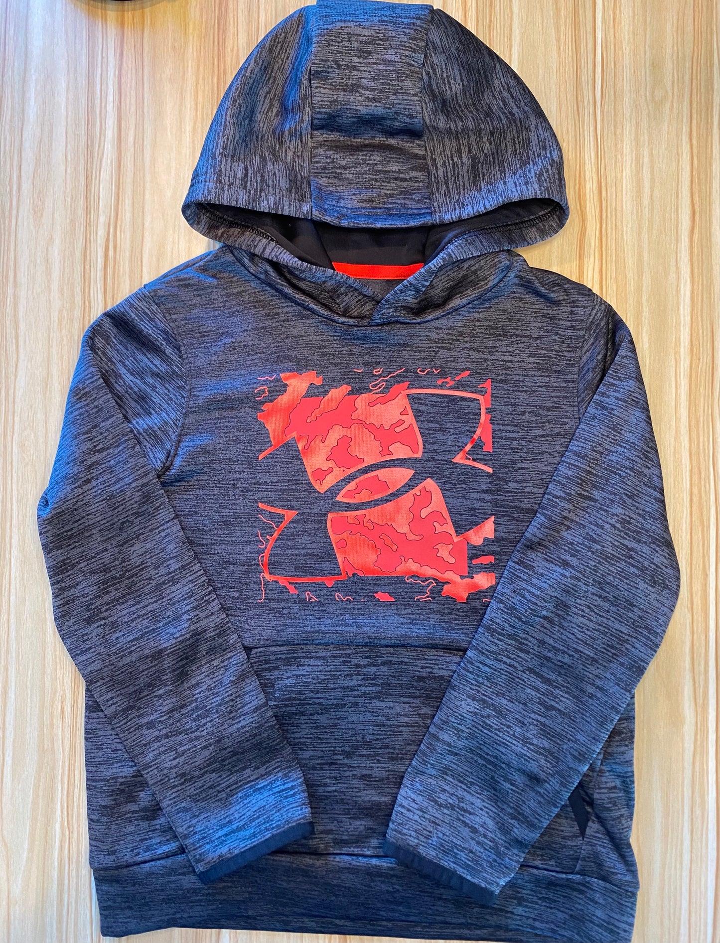 Red black under armour hoodie online