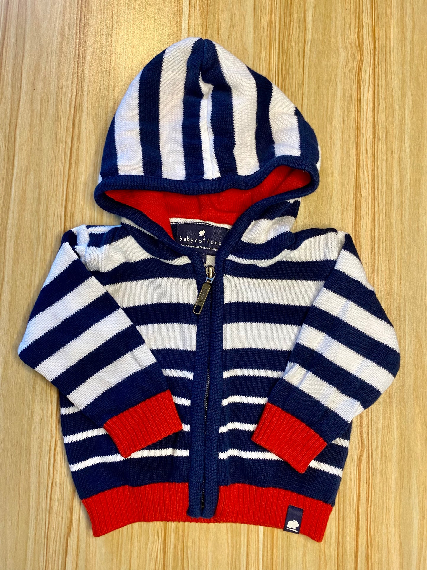 BABYCOTTONS Cardigan LS / 6M