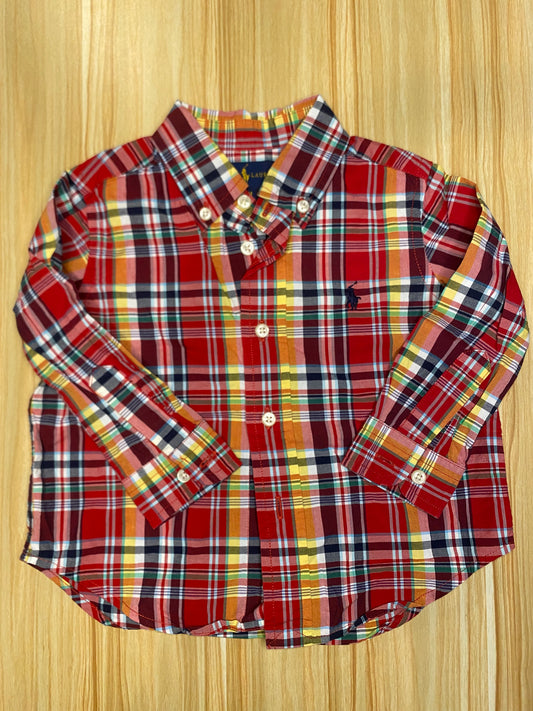 RALPH LAUREN Shirt LS / 12M