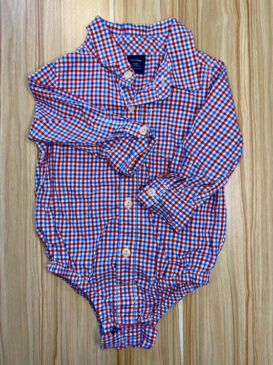 BABY GAP Shirt Bodysuit LS / 6-12M