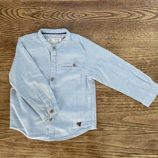 ZARA Shirt Col Mao / 18-24M