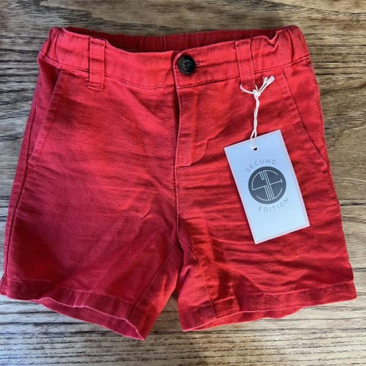 JANIE & JACK Linen Shorts / 24M