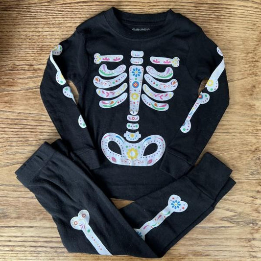 SLEEPY HEADS Skeleton Pyjamas / 24M