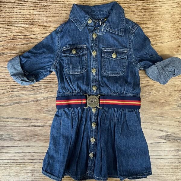 POLO Ralph Lauren Denim Dress NWT / 24M