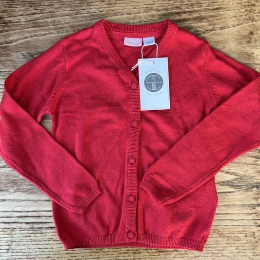 LUPILU Red Cardigan / 3-4Y