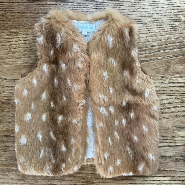 MARIE CHANTAL Real Fur Gilet / 3Y